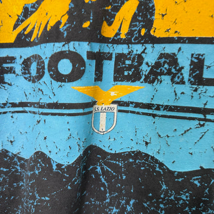 90s SS Lazio Soccer T-Shirt Sz L (B2792)