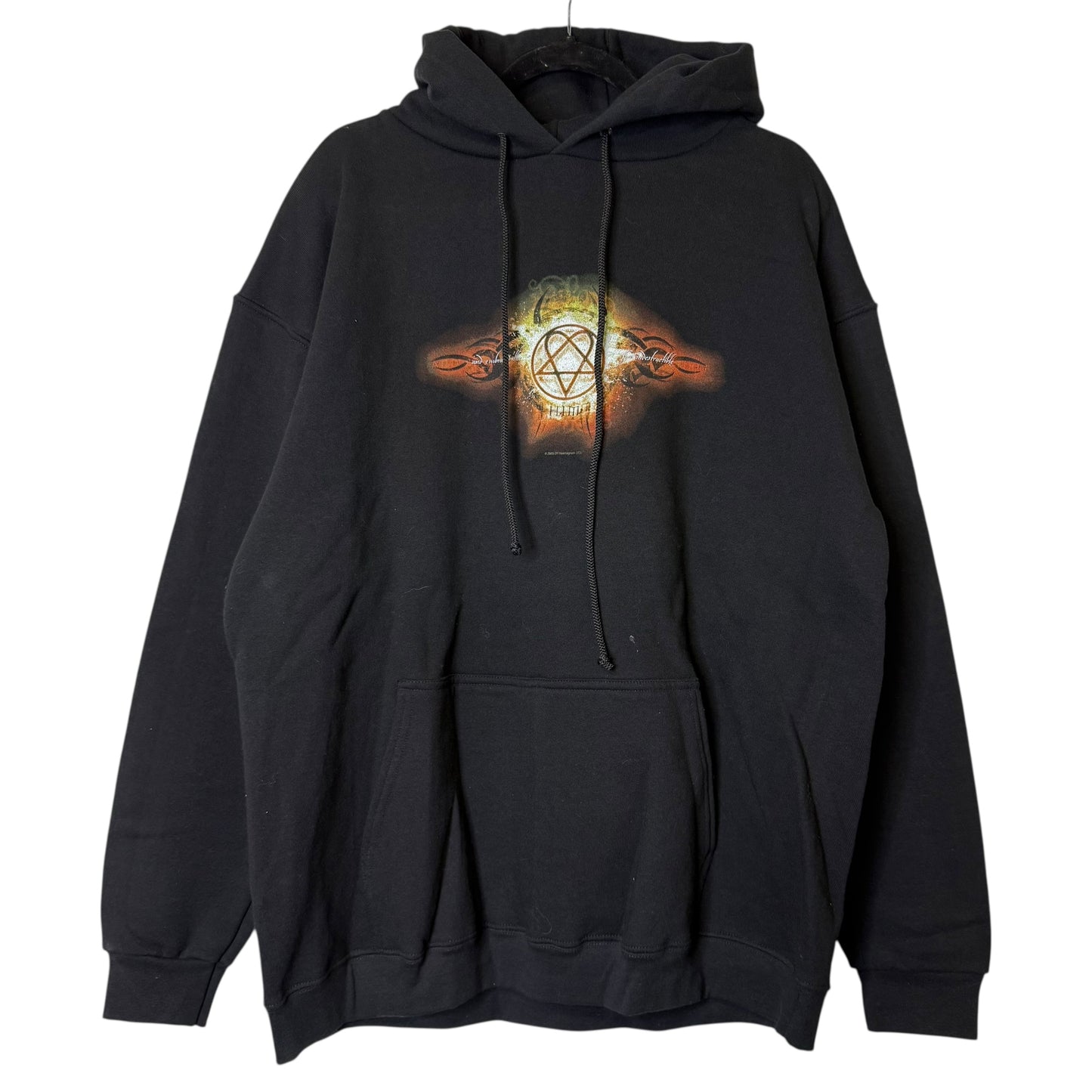 2000s HIM Heartagram Artimonde Band Hoodie Sz L (A2036)