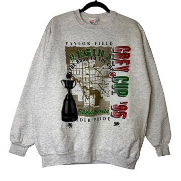 1995 Regina Grey Cup Crewneck Sz M (B202)