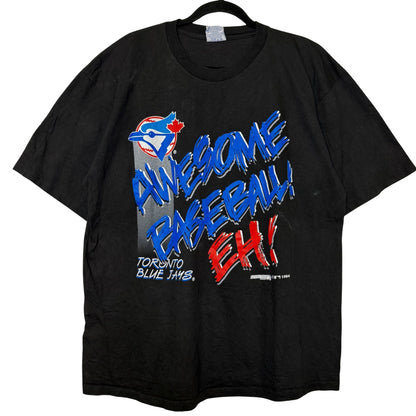 1989 Toronto Blue Jays MLB T-Shirt Sz L (B2991)