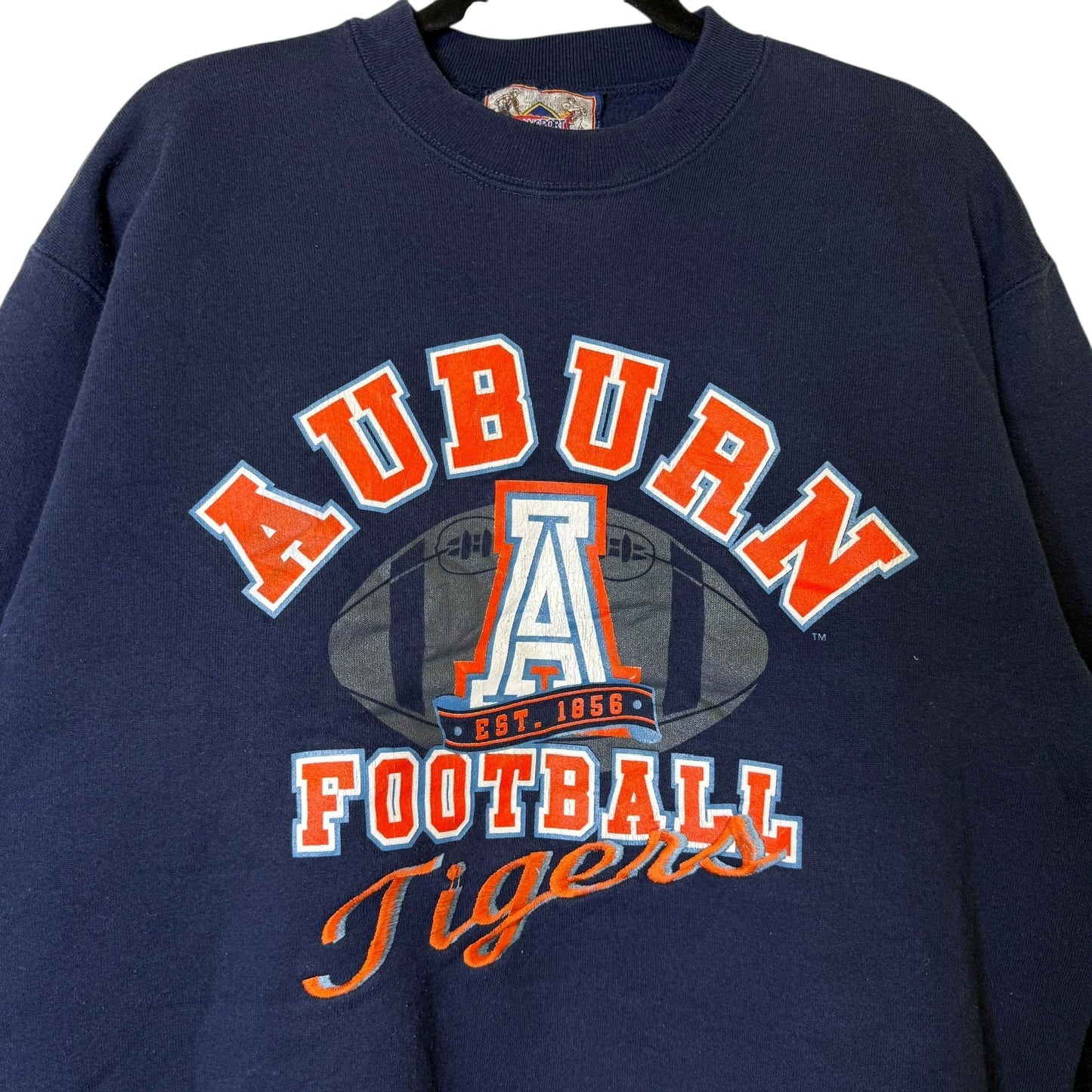 90's Auburn Tigers Football Crewneck Sz L (B1920)