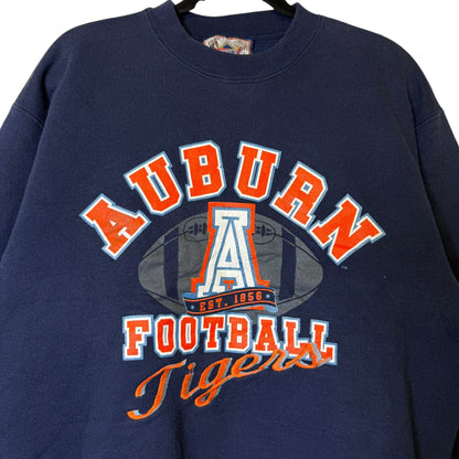 90's Auburn Tigers Football Crewneck Sz L (B1920)