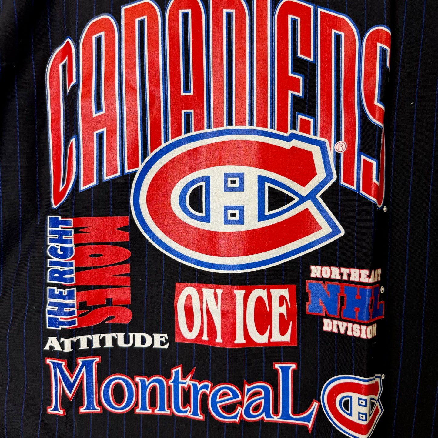 1994 Montreal Canadiens T-shirt Sz M (B1692) NWT