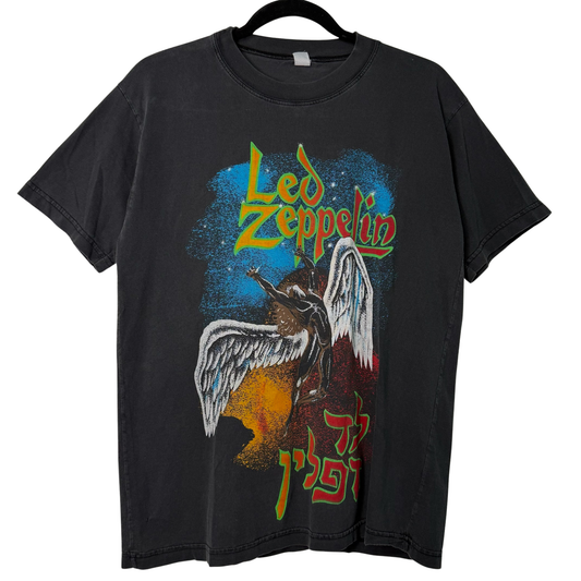 80s Led Zeppelin Band T-Shirt Sz S