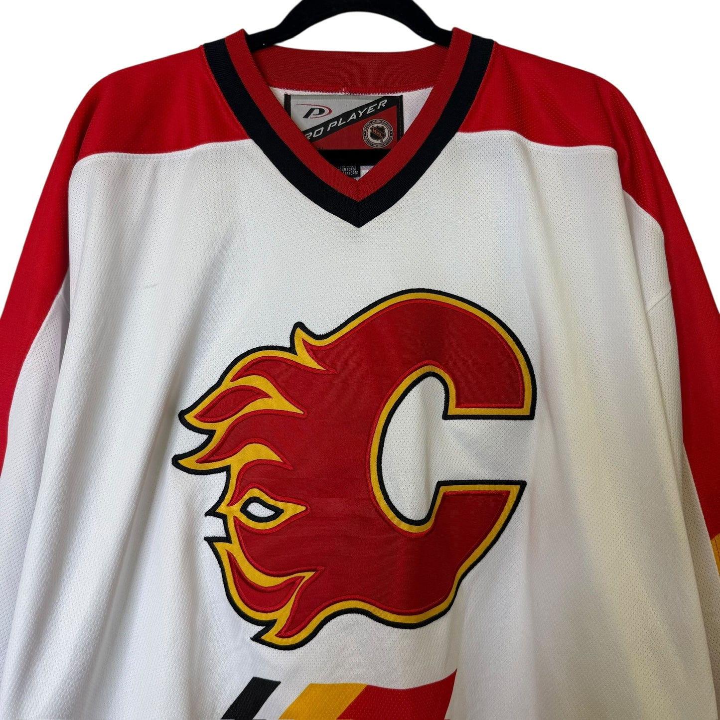 90s Calgary Flames Pedestal Jersy Sz L
