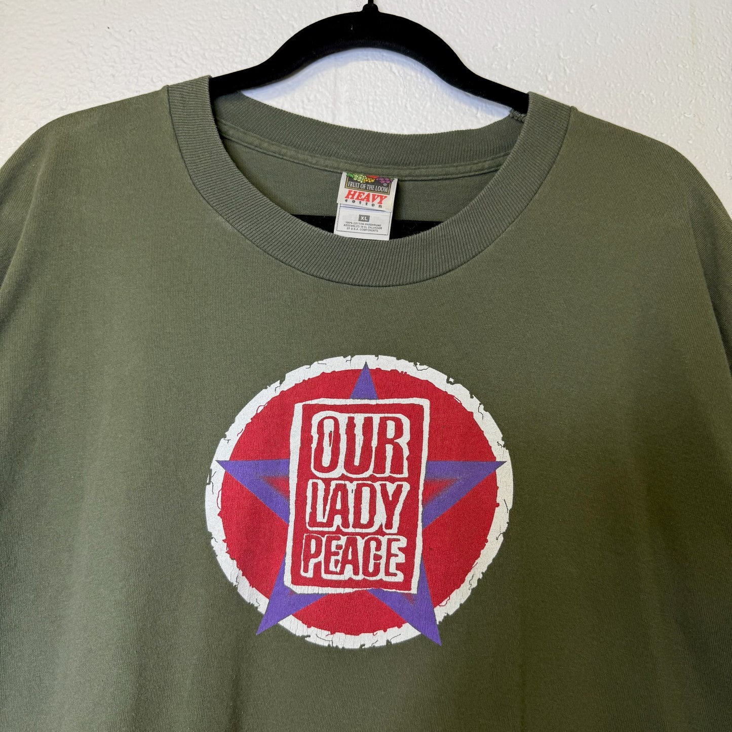 90's Our Lady Peace Vintage Band T-Shirt Sz XL (B1747)
