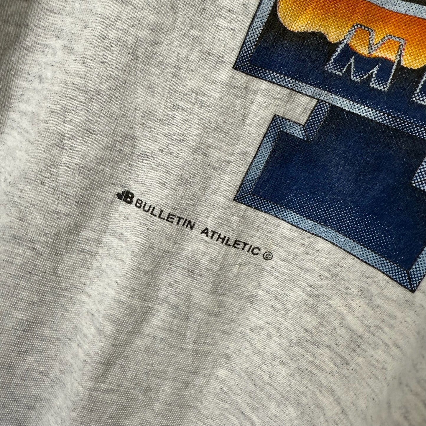 90's Michigan Wolverines Bulletin NCAA T-shirt Sz 2XL (B1666)