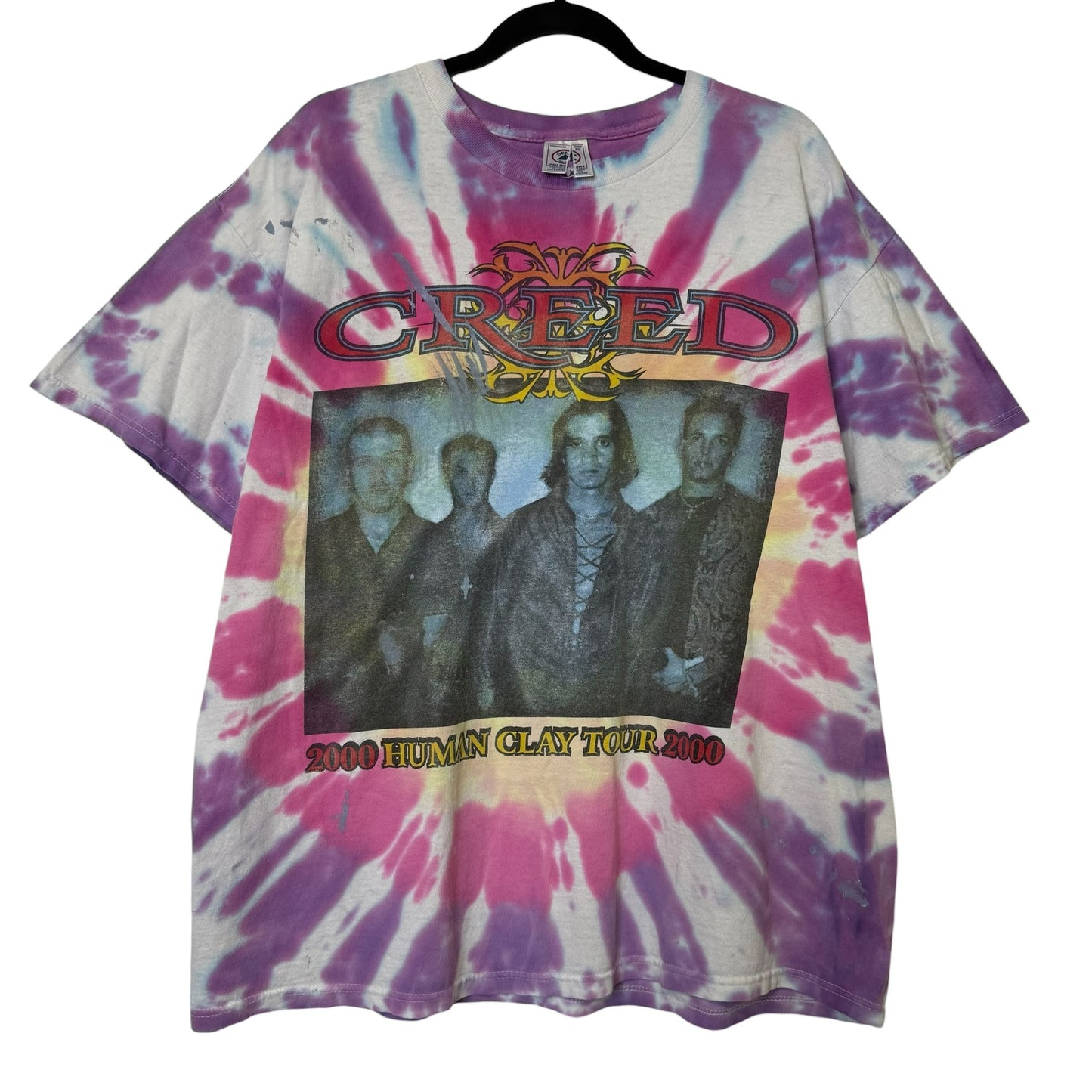 2000 Creed Human Clay Tour T-shirt Sz XL (B1003)