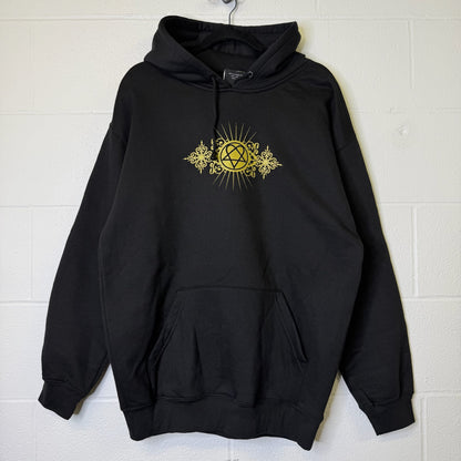 2006 HIM Heartagram Hoodie Sz L (B2038)