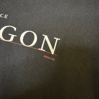 2002 Red Dragon Movie Promo T-shirt Sz XL (B1770) RARE Back Print