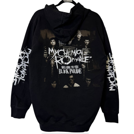 2000s My Chemical Romance Black Parade Hoodie Sz L