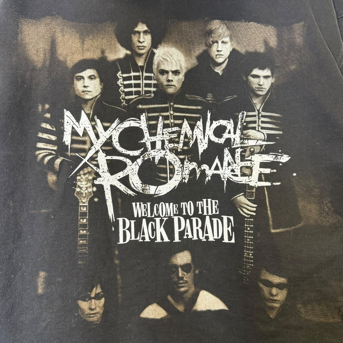 2000s My Chemical Romance Black Parade Hoodie Sz L