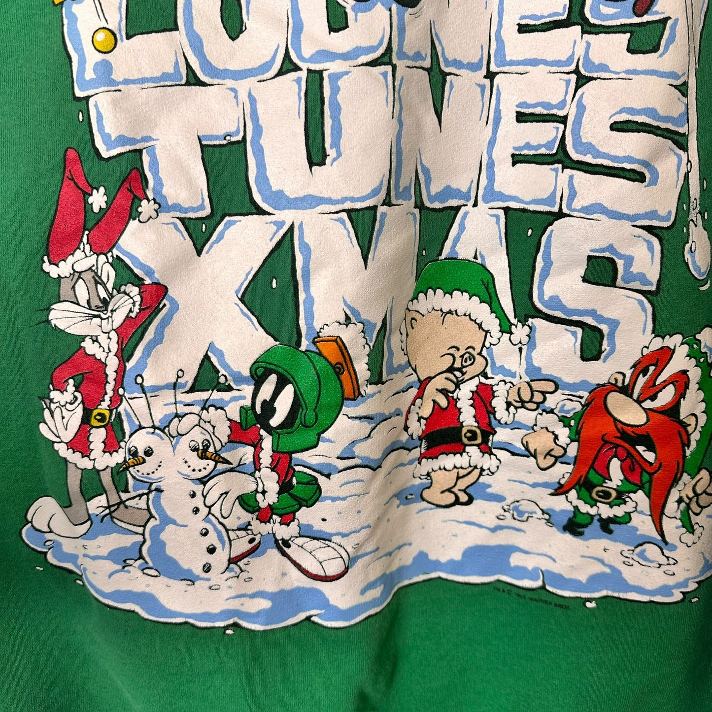 1993 Looney Tunes Christmas Crewneck(A8063)