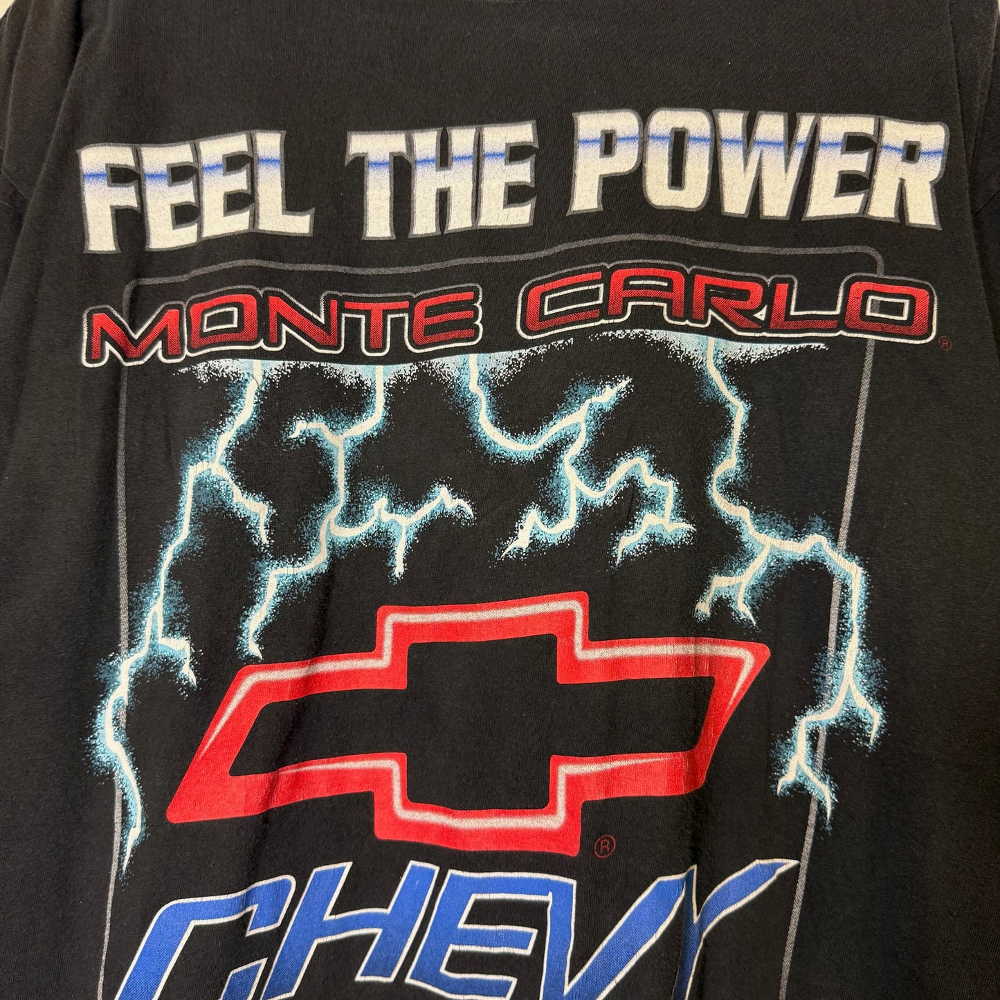 90's Chevy Monte Carlo Lightning T-Shirt Sz XL
