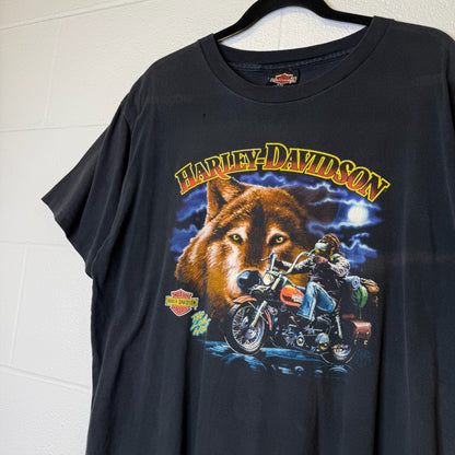 90s Harley Davidson Honolulu Hawaii T-Shirt Sz 2XL (B1363)