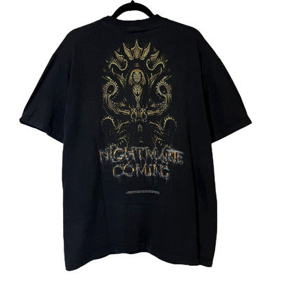 2001 Cradle of Filth Nightmare Coming T-Shirt Sz L