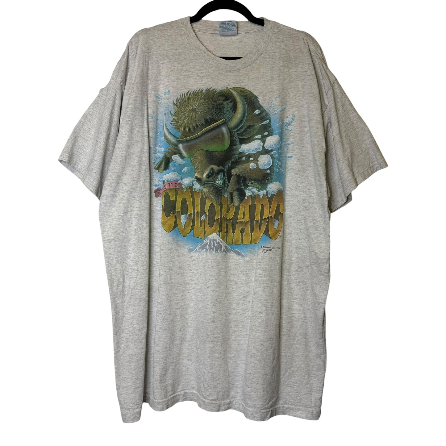 1993 Colorado Buffalo NCAA T-Shirt Sz 3XL (B1904)