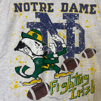 90's Notre Dame Fighting Irish NCAA T-Shirt Sz XL (B2165)