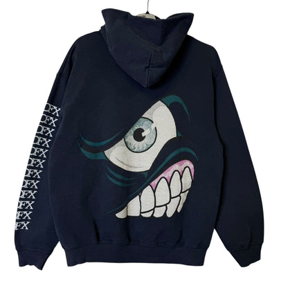 2000s NOFX Eyeball Hoodie Sz L