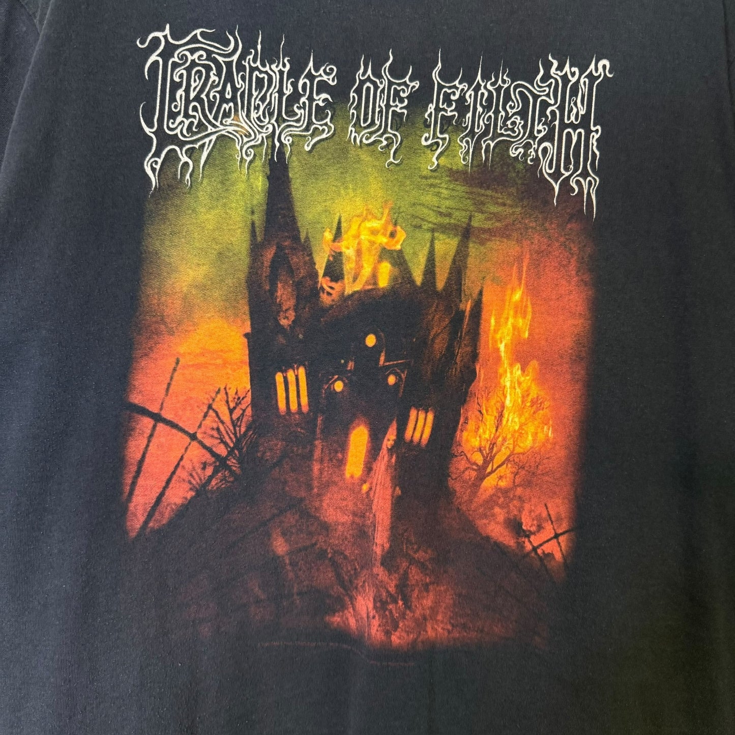 2005 Cradle of Filth Cemetery and Sundown T-shirt Sz XL (B1330)