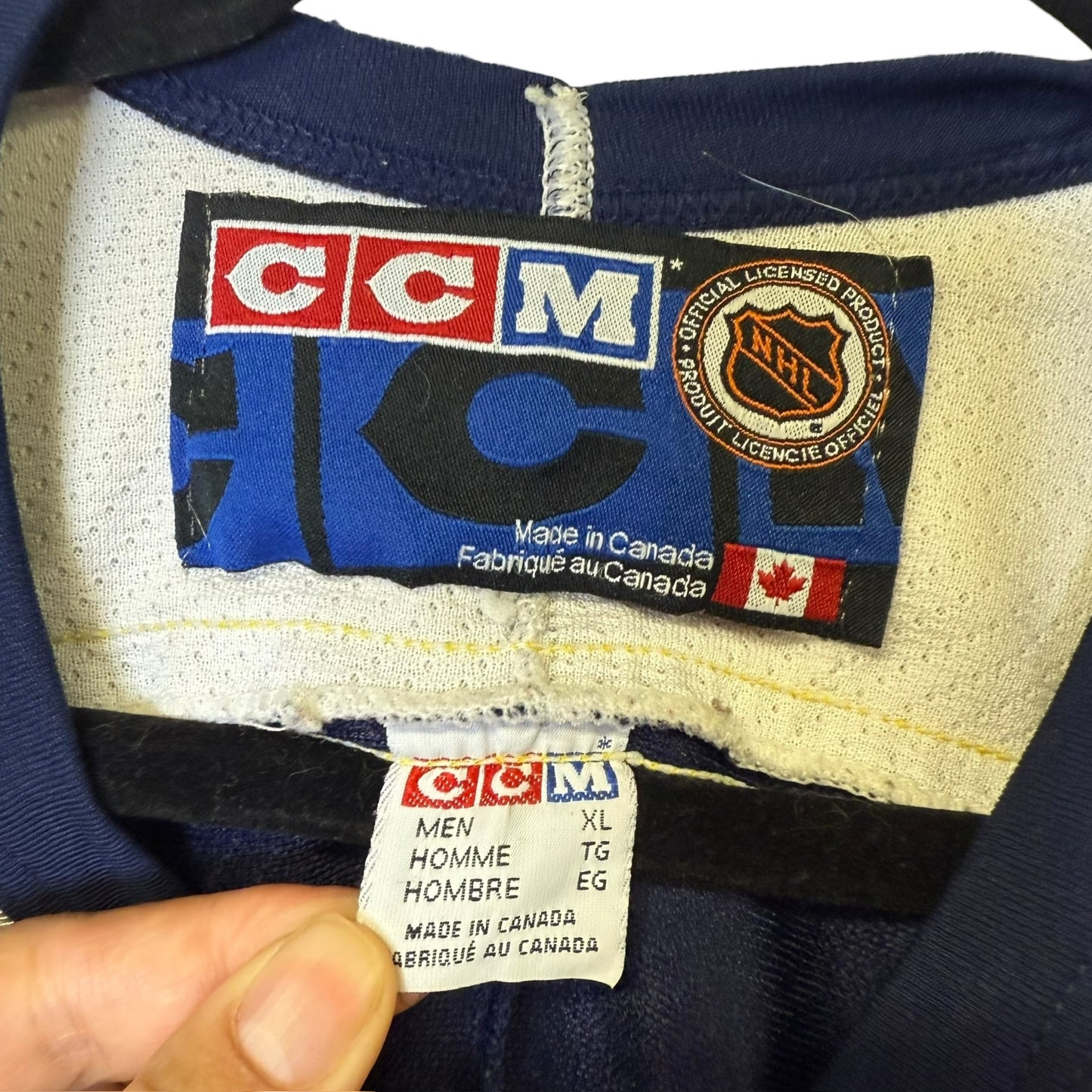 90s Nashville Predators NHL Hockey Jersey Sz XL