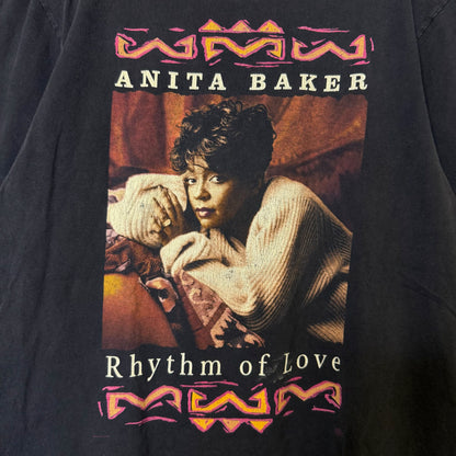 90's Anita Baker Rhythm of Love T-Shirt Sz L (B384)