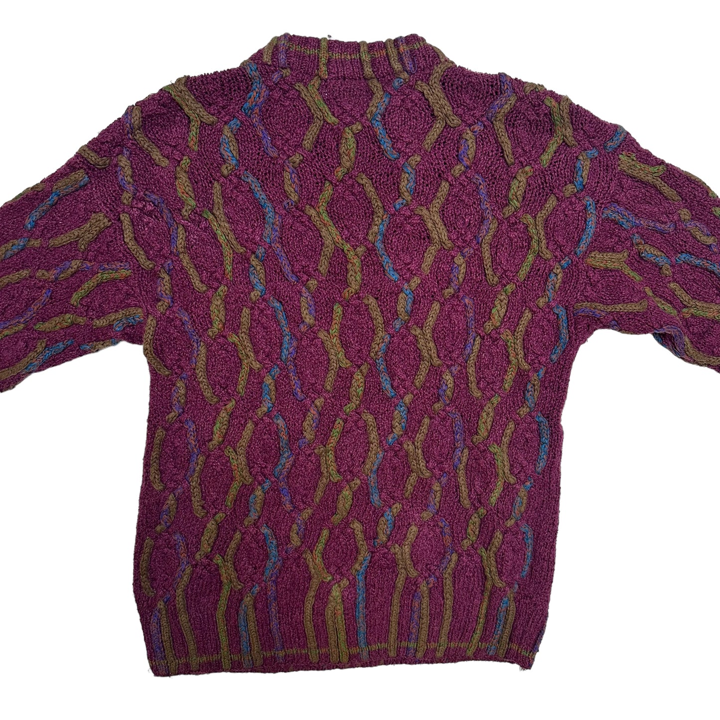 90s Coogi Inspired Sweater Sz L (A3305b)