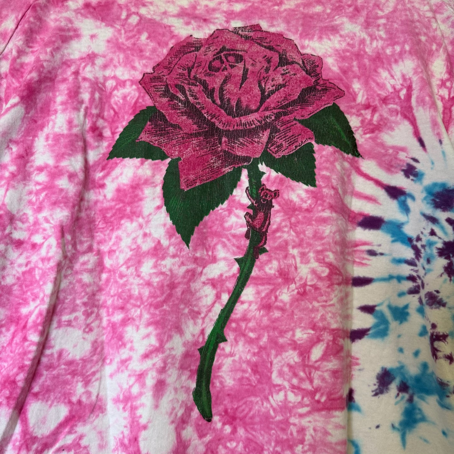 90s Grateful Dead Tie Die T-Shirt Sz XL (B2507)