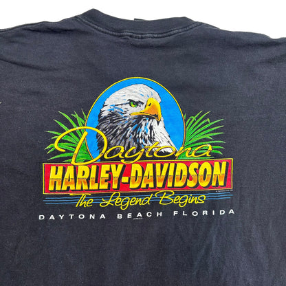 1996 Harley Davidson Daytona Beach T-shirt Sz 3XL (A5694)