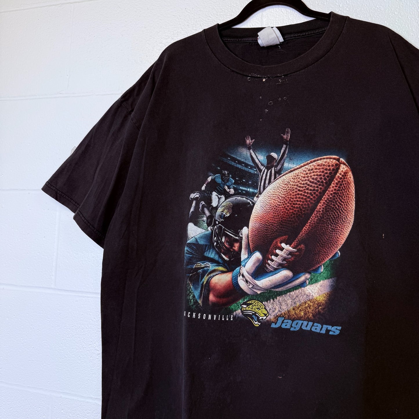 90s Jacksonville Jaguars NFL T-Shirt (B2368)