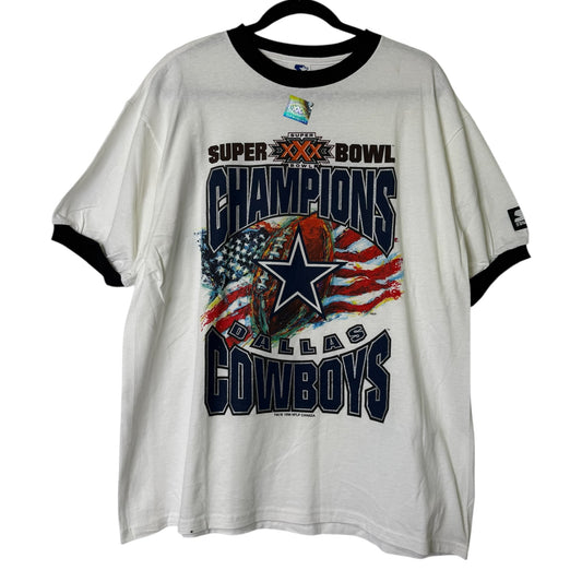 1996 Dallas Cowboys NFL Starter T-shirt Sz L (B694) NWT