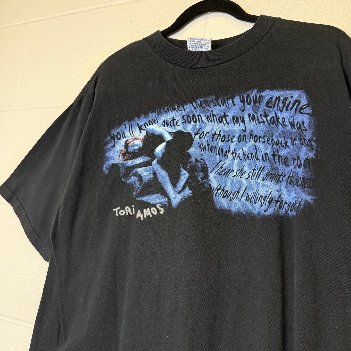 1998 Tori Amos Plugged 1998 Tour T-Shirt Sz XL (B2894)
