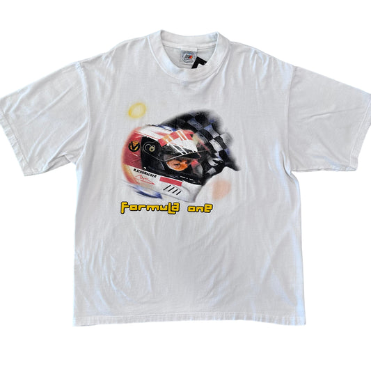 90’s Michael Schumacher Ferrari F1 T-Shirt Sz 2XL (L248)