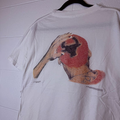 1996 Chicago Bulls Dennis Rodman NBA T-Shirt Sz M (B2350)
