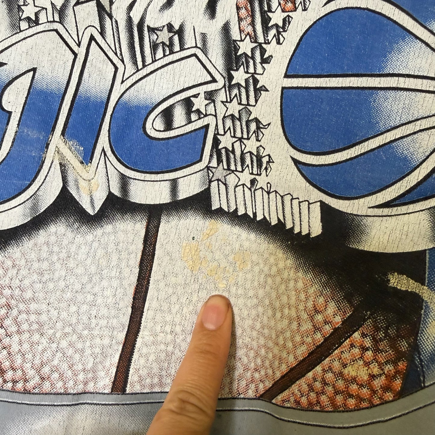 90's Orlando Magic NBA T-Shirt Sz S (B2907)