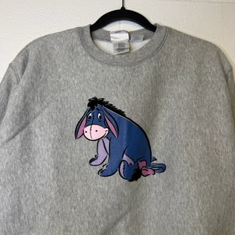 90s Disney's Winnie The Pooh Eeyore Crewneck Sz L (B2098)