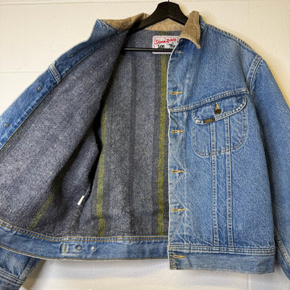 90's Lee Storm Rider Denim Coat Jacket (B1961)