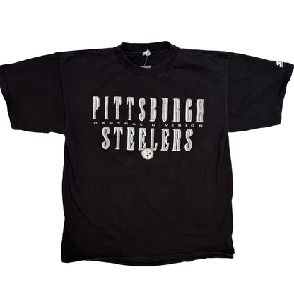 90s Pittsburgh Steelers T-Shirt Sz L (A2156)