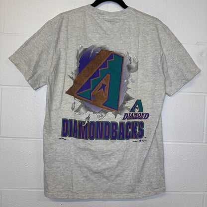 1995 Arizona Diamondbacks MLB Nutmeg Breakthrough T-Shirt Sz M (B2848)
