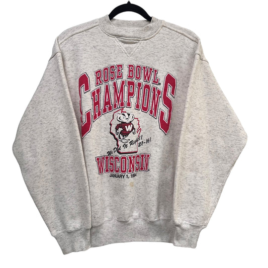 1994 Wisconsin Badgers Rose Bowl Sweatshirt Sz M (A3184)