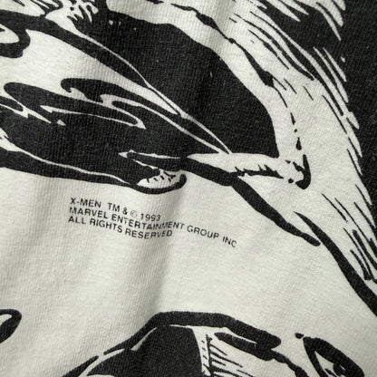1993 Marvel X-Men All Over Print T-Shirt Sz XL