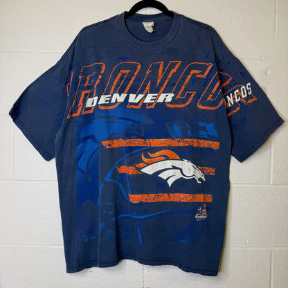 90s Denver Broncos NFL T-Shirt Sz XL (B2833)