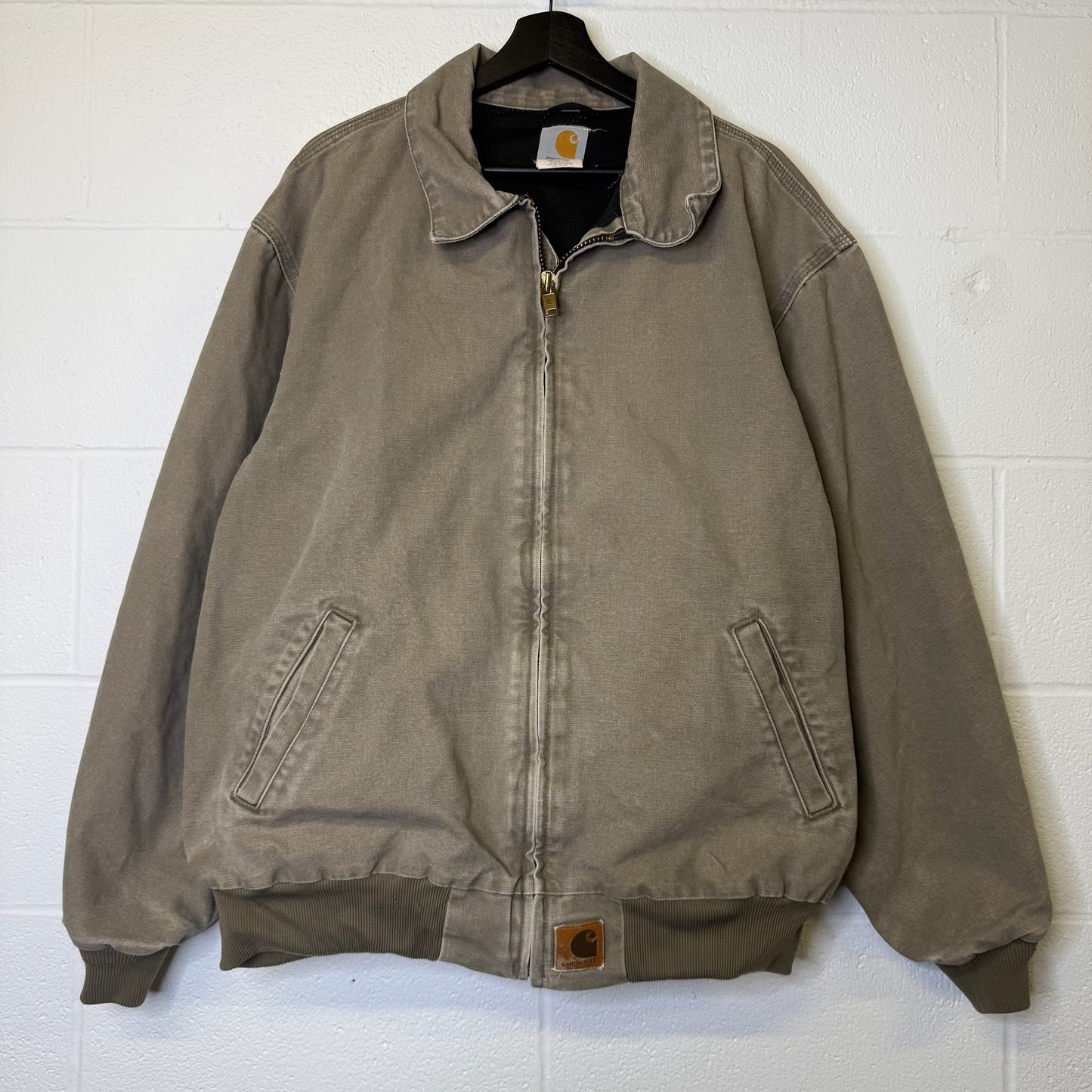 Carhartt Santa Fe J102 DES Jacket Sz XL (B1784) Desert Grey
