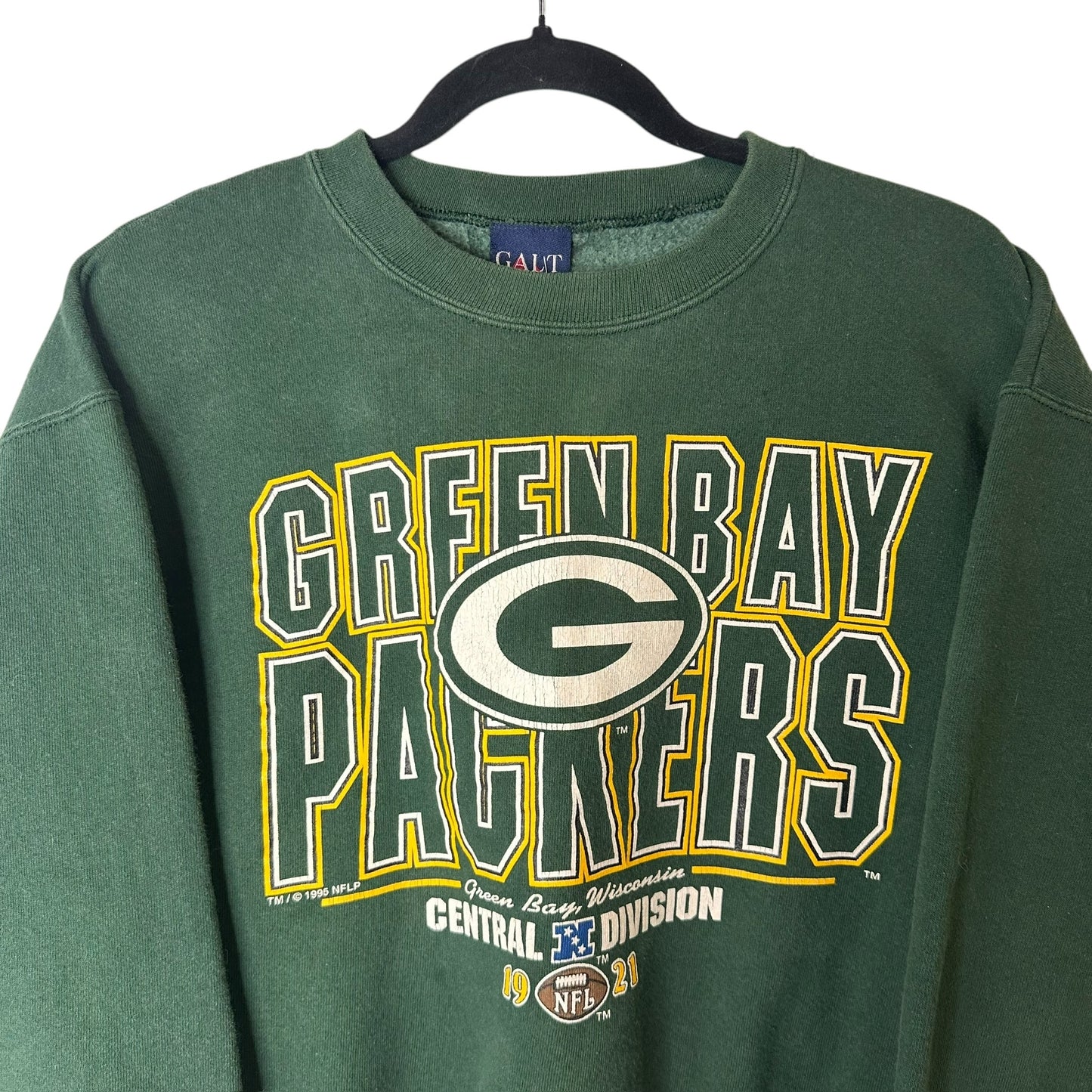 1995 Green Bay Packers NFL Crewneck Sz M (A8050)