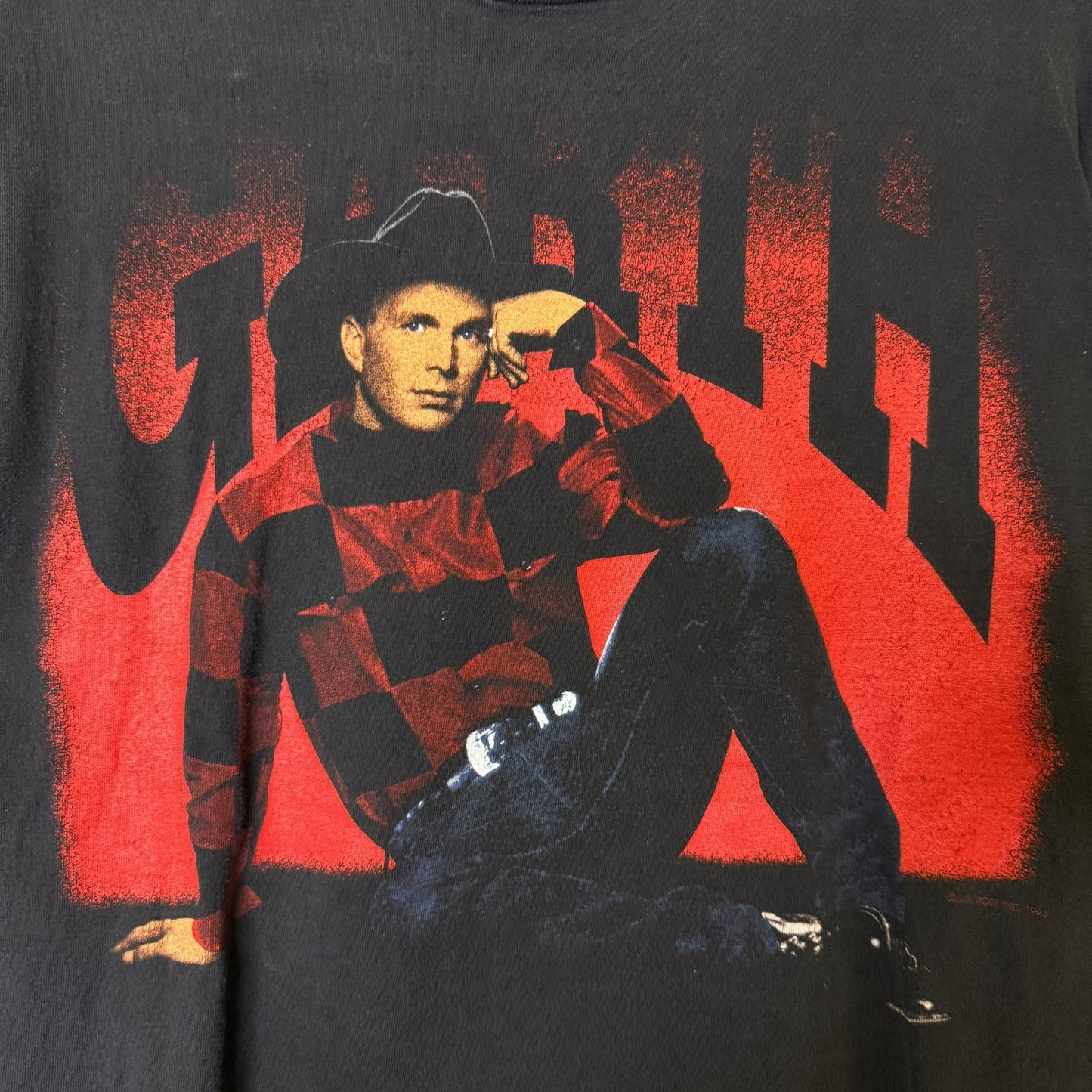 90's Garth Brooks Tour T-shirt Sz L (B574)