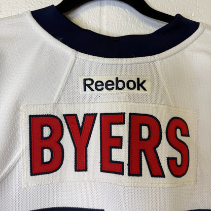 90s Washington Capitals Dale Byers NHL CCM Jersey Game Worn (B1965)