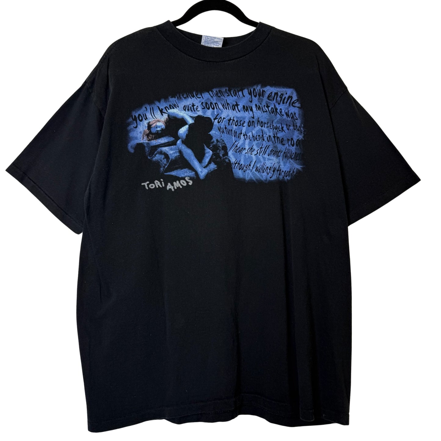 1998 Tori Amos Plugged 1998 Tour T-Shirt Sz XL (B2894)