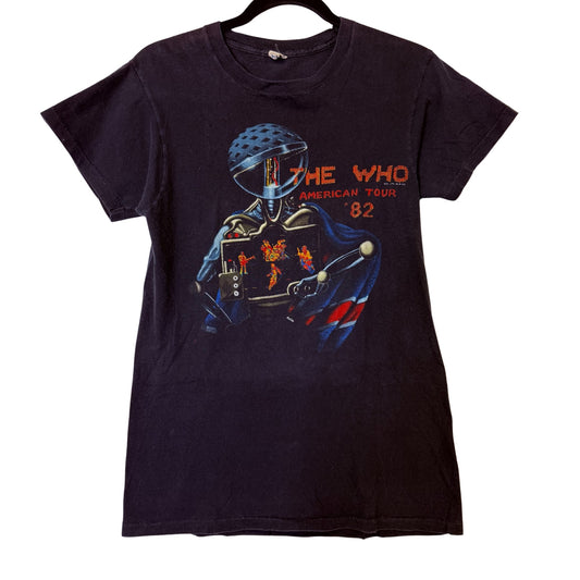 1982 The Who American Tour T-Shirt Sz M (B2497)