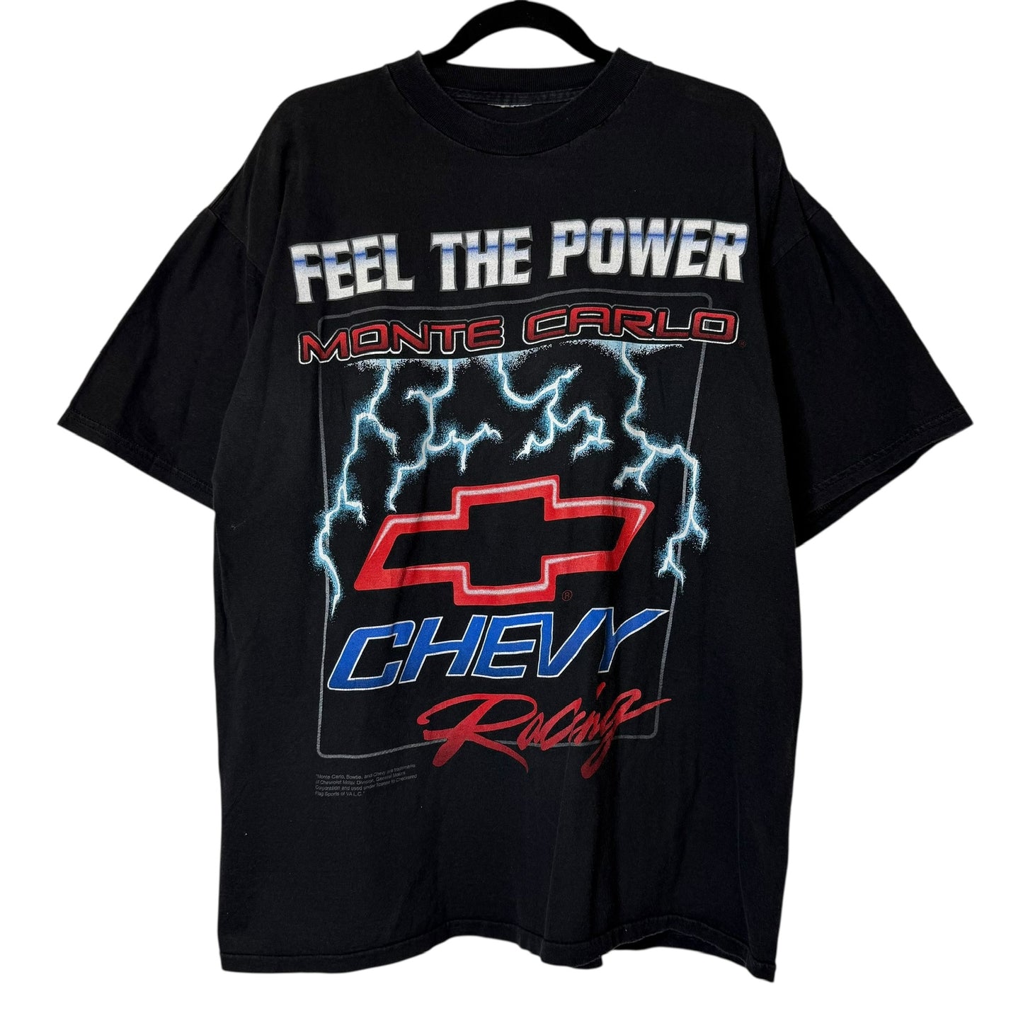 90's Chevy Monte Carlo Lightning T-Shirt Sz XL