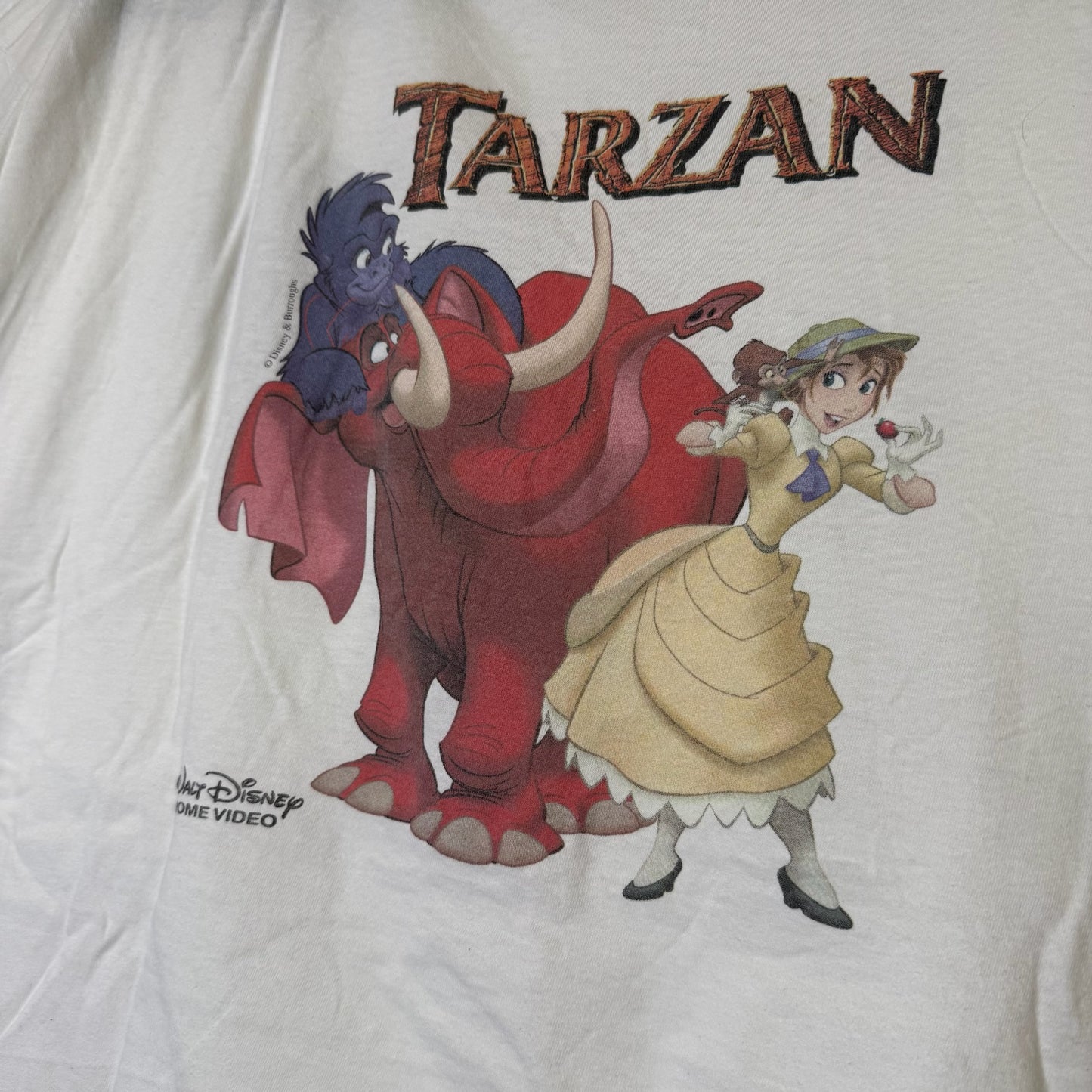 90s Tarzan Disney T-shirt Sz XL (B1714)